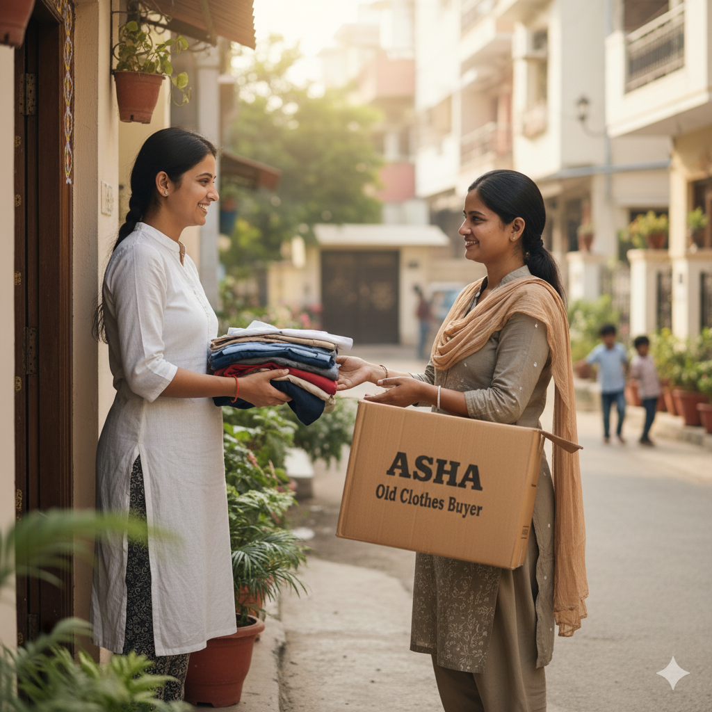 Old Clothes Buyer in Thane - Free Home Pickup - Asha Old Clothes Buyer